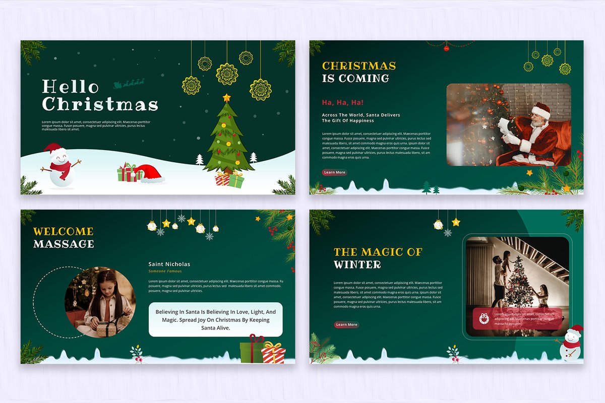Slide_Stack's tweet image. Make your holiday presentations professional and engaging with the Hello Christmas Presentation Template. 

👉 Download: slidestack.com/templates/hell…

#AngelinaJolie #megafox #PriyankaChopra #annahathw