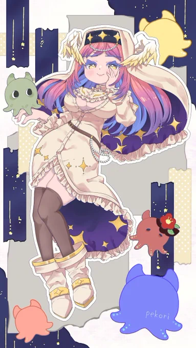 2026年度のお仕事を引き続き募集しています VTuber、キャラクターデザイン、大得意です ミニキャラから立ち絵、モデリングまで何でもできます! お見積りはDM、discord(helveticapoyopoyo)まで! #有償依頼 #イラスト依頼 #Live2D依頼 #イラストレーター募集