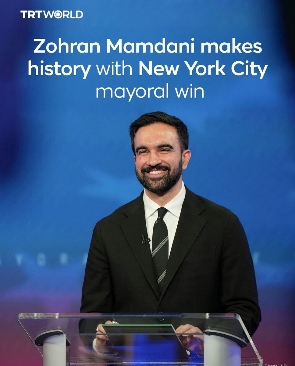ziyakhan88's tweet image. First muslim mayor of new york #Mamdani #firstmuslim #zohranmamdani