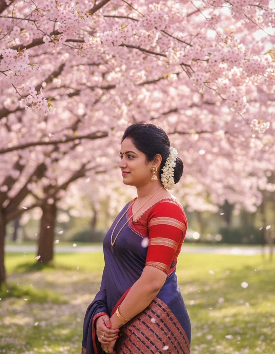 joziyarezi123's tweet image. Cherishing this moment under the pink cherry blossoms! 🌸 The air just feels different when nature puts on a show.💞😊💞

Model Part #
​#CherryBlossomSeason #SpringVibes 
#TraditionalLook 
#PinkAndGreen 
#SareeLove 
#NatureLover 
#Elegance 
#FloralFantasy 
#BeautifulMoments