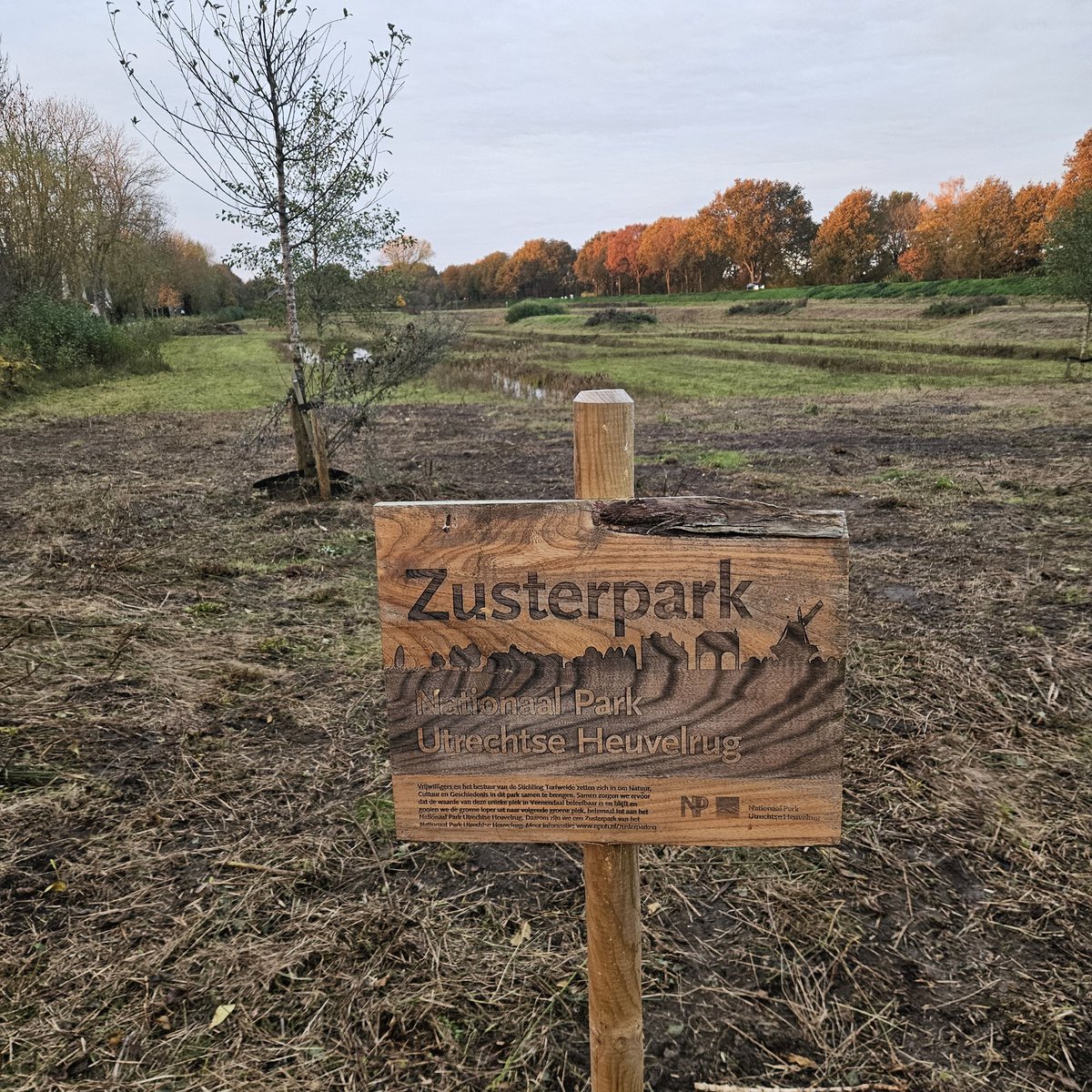 De Veenendaalse Turfweide is weer winterklaar.
