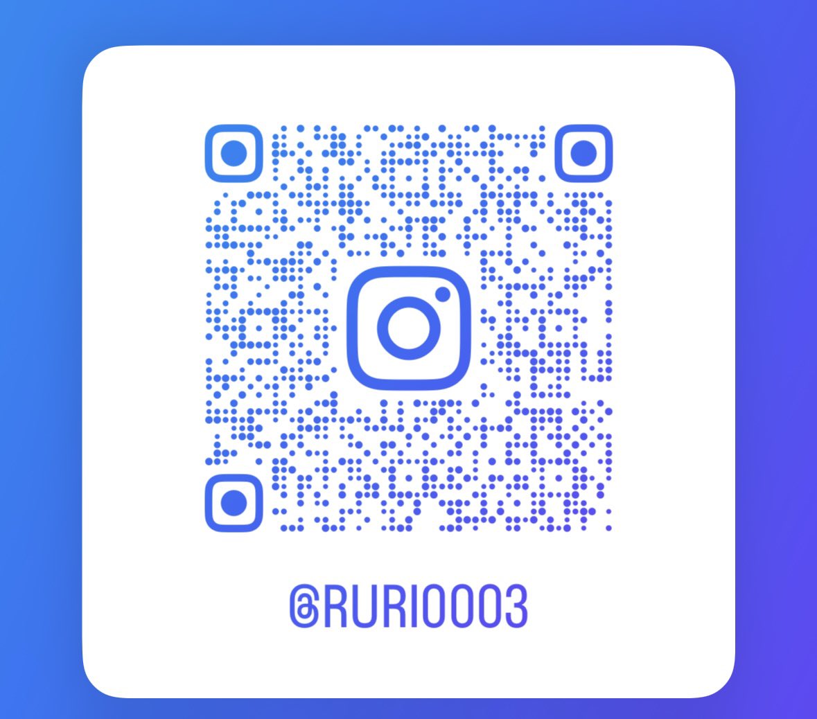 Instagramはじめたのでフォローしてね✨