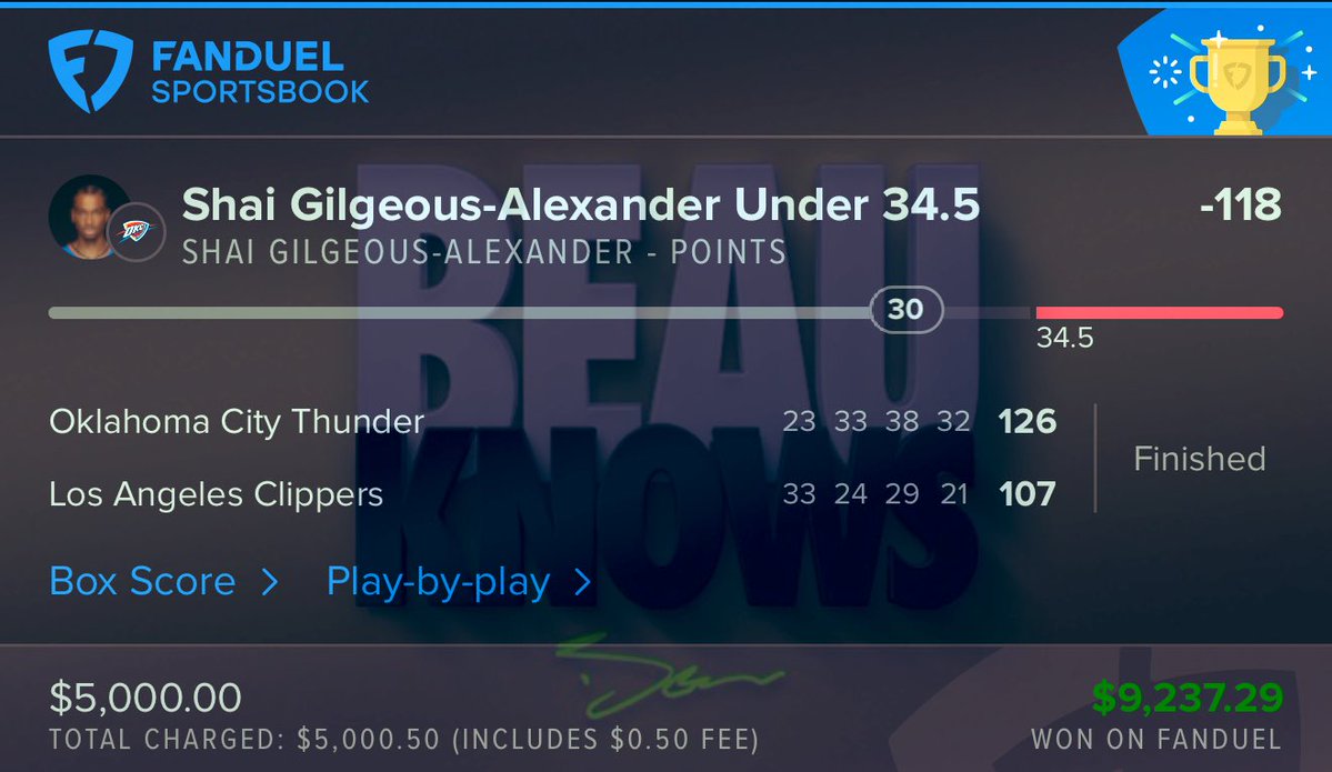 SGA 📉💰

Not a bad days work with a $10,000 profit.

If you want a discount code tomorrow - just like, comment and RT “LFG” MarcusBeau.com