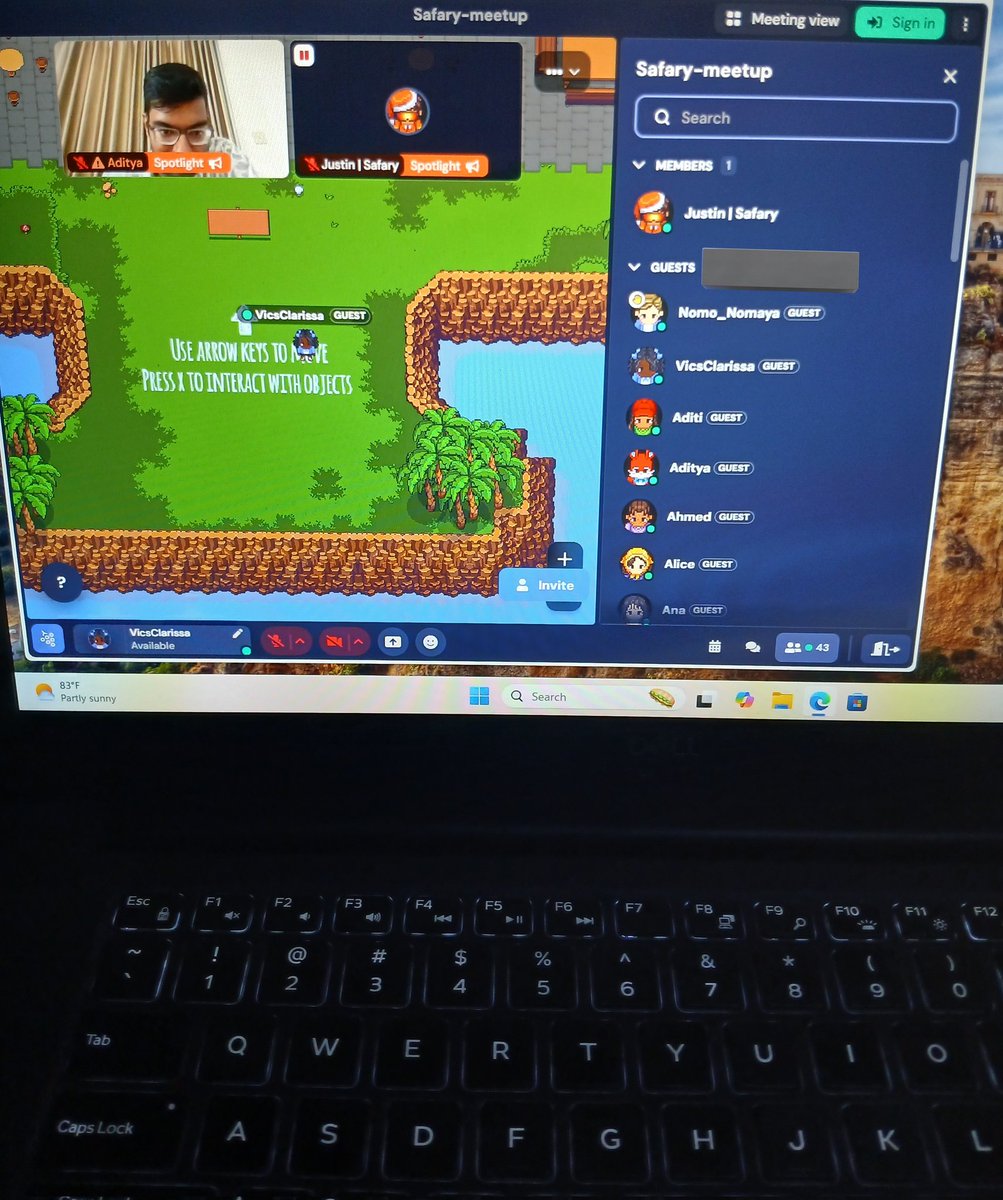 vicsclarissa's tweet image. Day 1 of my crypto marketing journey 

Today was onboarding day. We had our first call, briefing, and introductions.

I couldn’t introduce myself because my mic refused to unmute.

So there I was, watching everyone introduce themselves while silently panicking and tapping my…