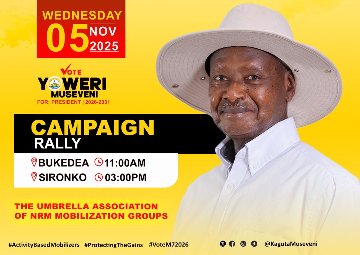 Umbrella Association of NRM Mobilization Groups tweet media