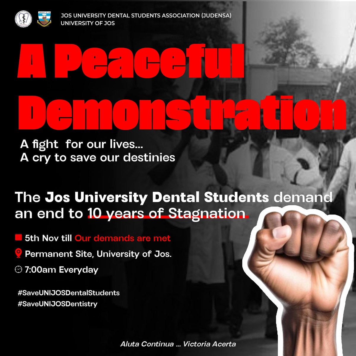 JERRYAMGBASHIM's tweet image. #SaveUNIJOSDentalStudents
#SaveUNIJOSDentistry