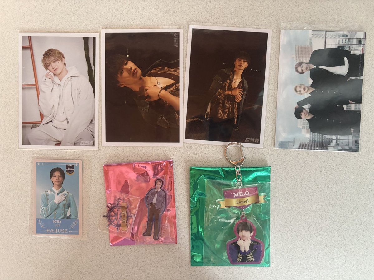 EBiDAN エビライ バトキン グッズ 交換 買取
生写真 アクキー アクスタ トレカ

【譲】超特急 ユーキ マサヒロ スパドラ 池田彪馬 
　　 ICEx 阿久根温世 Lienel 高岡ミロ

【求】買取（〜定価）

bio欄現場または郵送にてお取引
お気軽にリプまたはDMください！