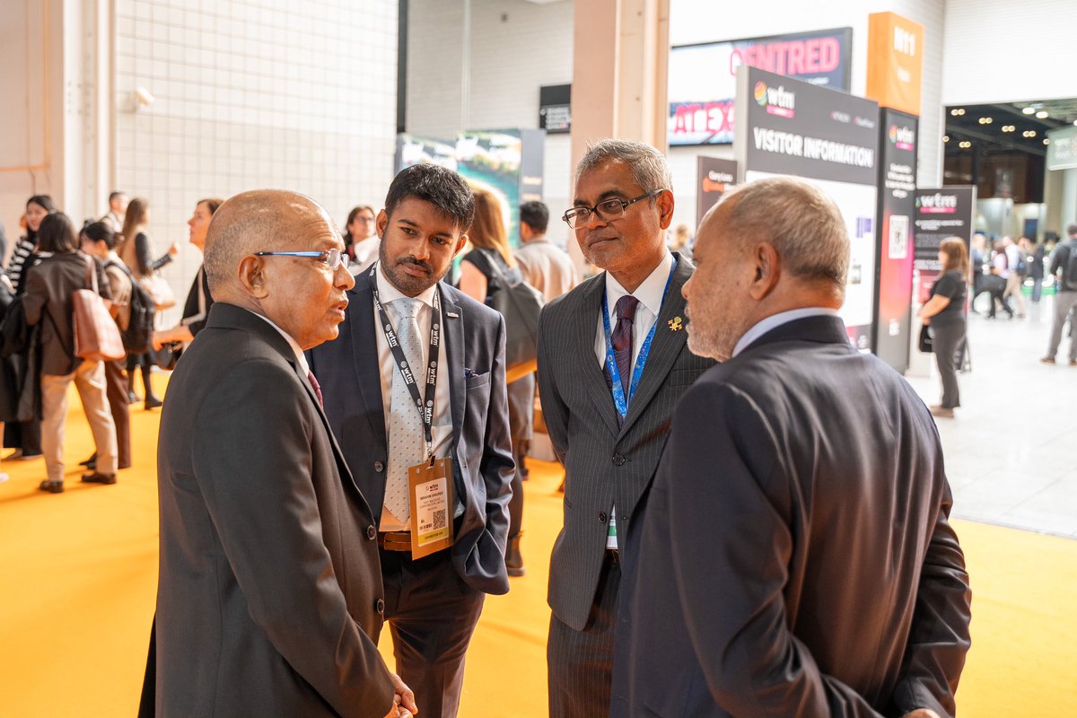 visitmaldivesco's tweet image. World Travel Market 2025 is officially underway! We were honored to represent destination Maldives and showcase the best of the Sunny Side of Life during day 1!