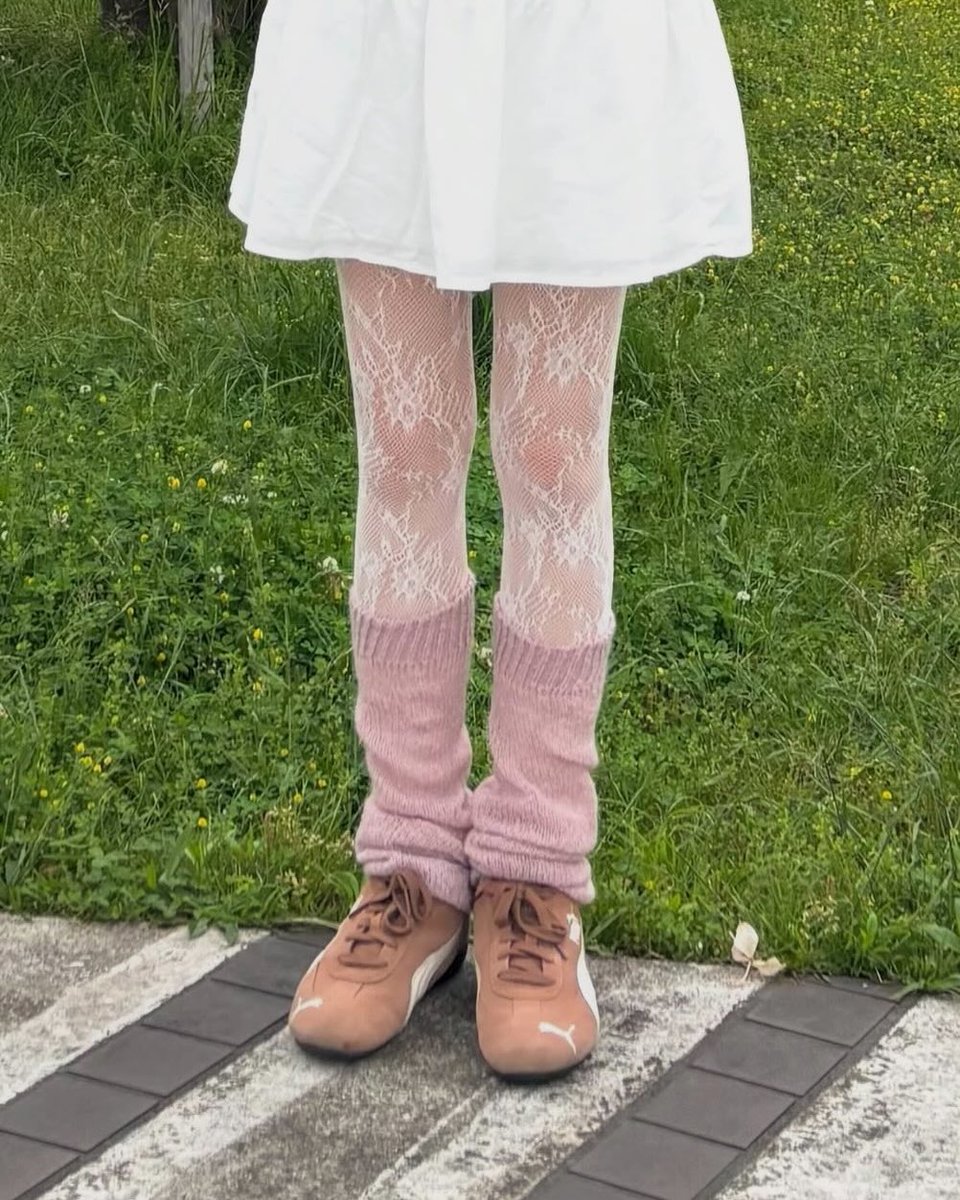 レッグウォーマーって、 こんなに“洒落て”いいの？ ってなるやつ