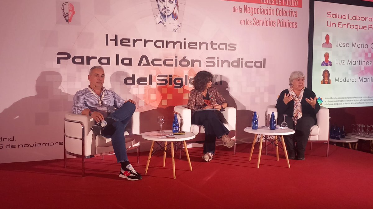 UGT_SP's tweet photo. 🗣️ Primer día de las Jornadas de Acción Sindical lleno de ideas, debate y compromiso.

⚙️Construimos, desde la negociación y la organización, el sindicalismo del siglo XXI.

📲 Lee la crónica completa 👇

🔗 https://t.co/9ctbZRtvVr https://t.co/H1qgL4EHpL