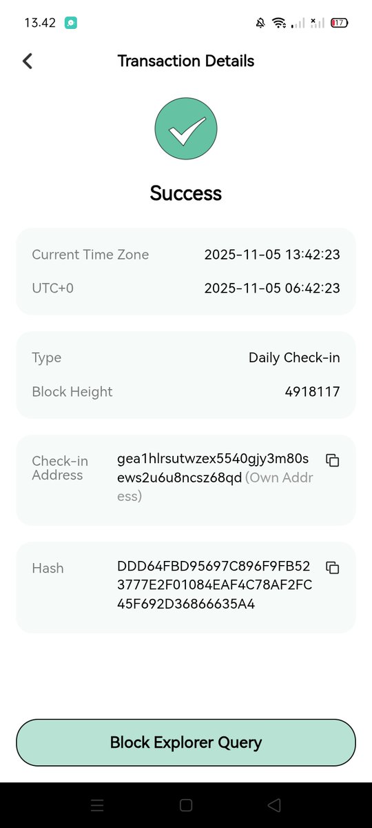 Register you Will get 1 $GEA
REGISTER
VERIFY
CHECK IN

i.gea-world.com/?c=wa04zmyh