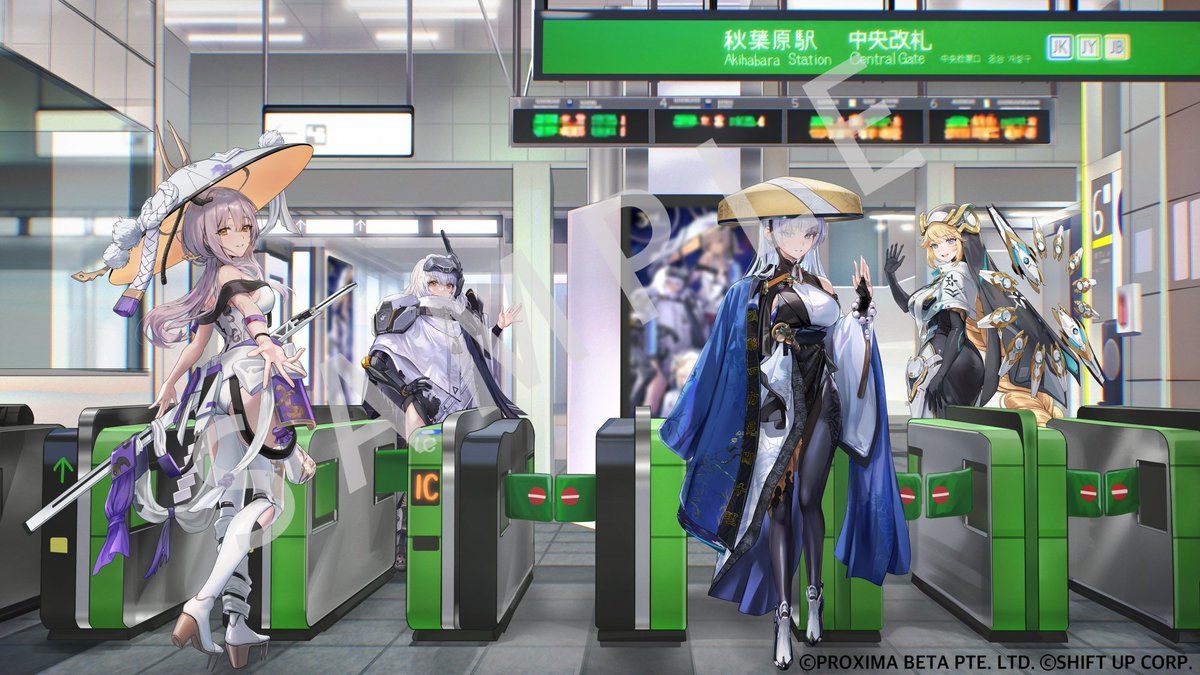 【お仕事】
『勝利の女神：NIKKE』×「TOPPA!!! BASE AKIBA」イラスト担当いたしました！
JR秋葉原駅改札内のポップアップショップにてパイオニア部隊の様々なグッズをお楽しみいただけます💖
NIKKE3周年おめでとうございます！✨
#NIKKE #ニケ #NIKKE3周年 #トッパベース #エキュート秋葉原