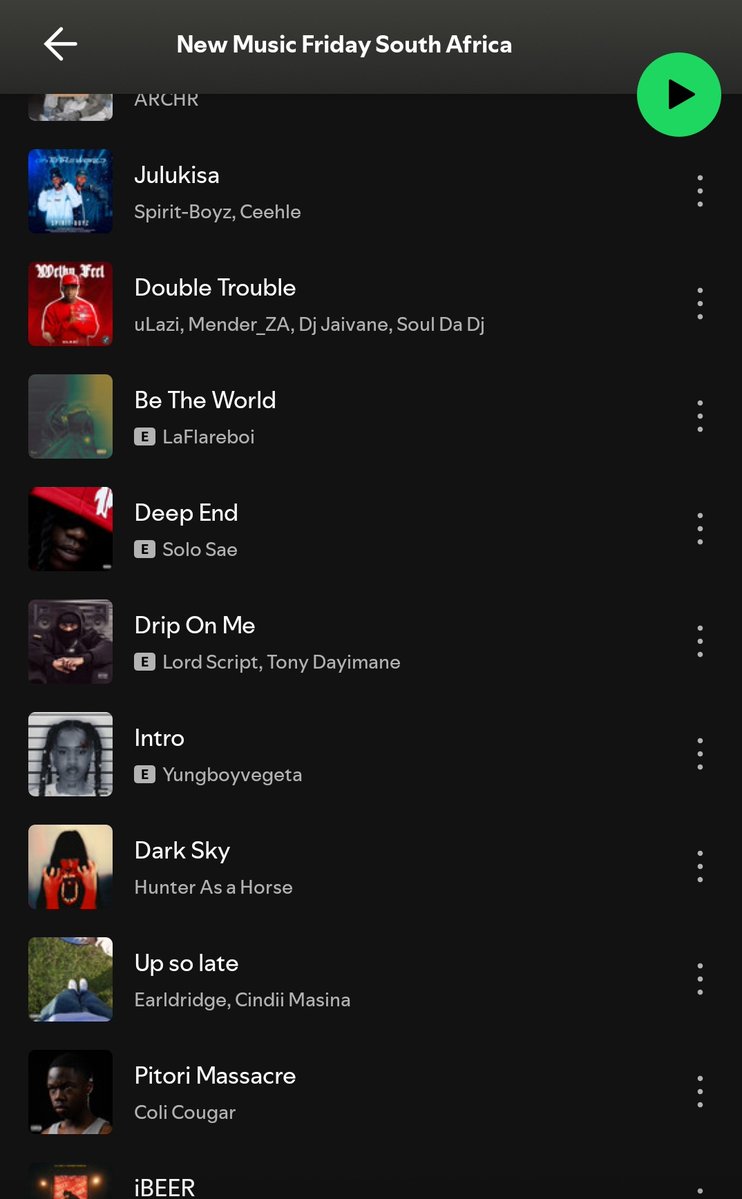 Asegoodmusic's tweet image. LAFLAREBOI
ON SOUTH AFRICA PLAYLIST

🚨🚨