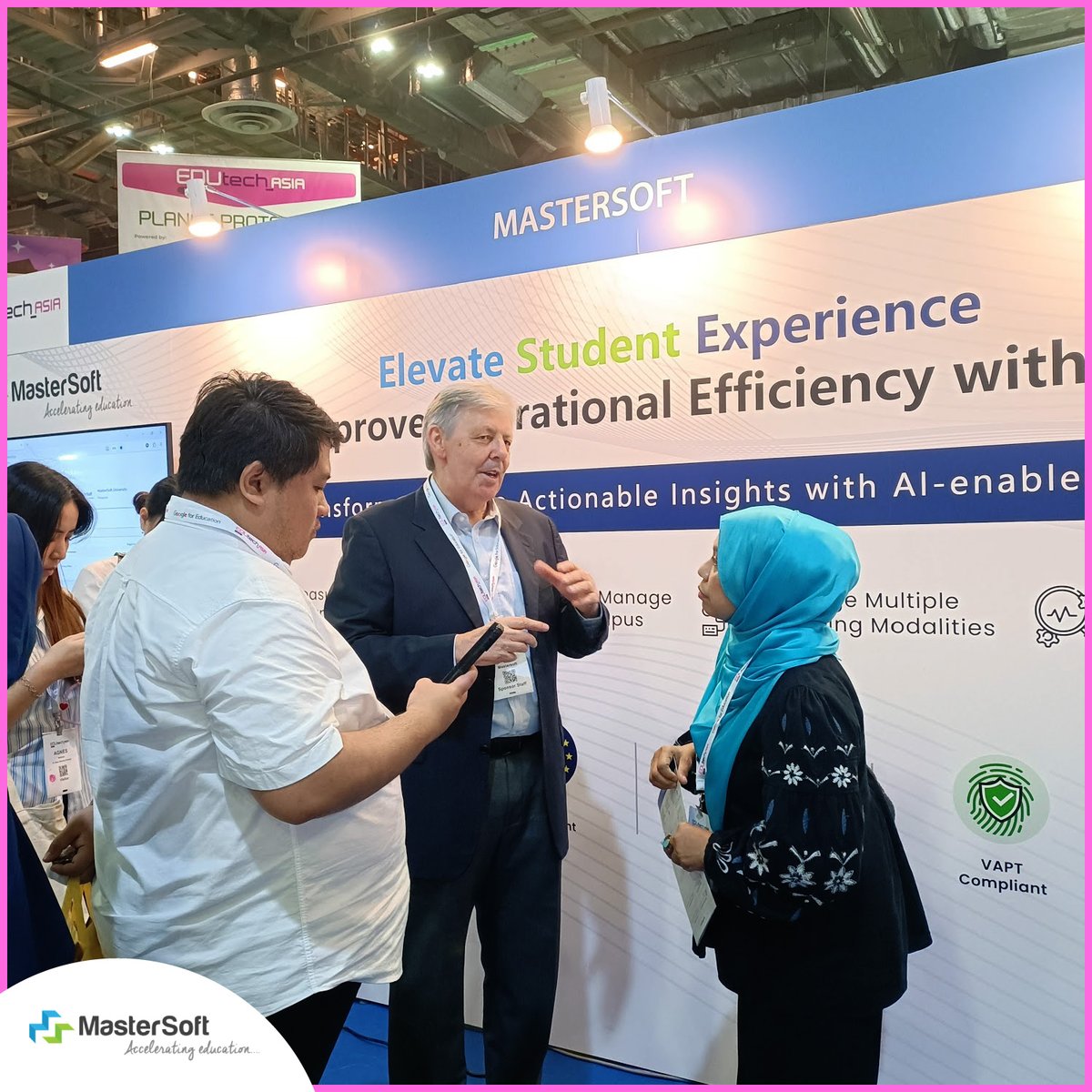 mastersoft_erp's tweet image. 📍 Booth D06 | MasterSoft is at EDUtech Asia 2025

Meet the MasterSoft team at @edutech_asia 2025, where we’re showcasing intelligent solutions designed to transform your institution into a smarter, data-driven, and future-ready campus.

#EDUtechAsia #MasterSoft #EdTech