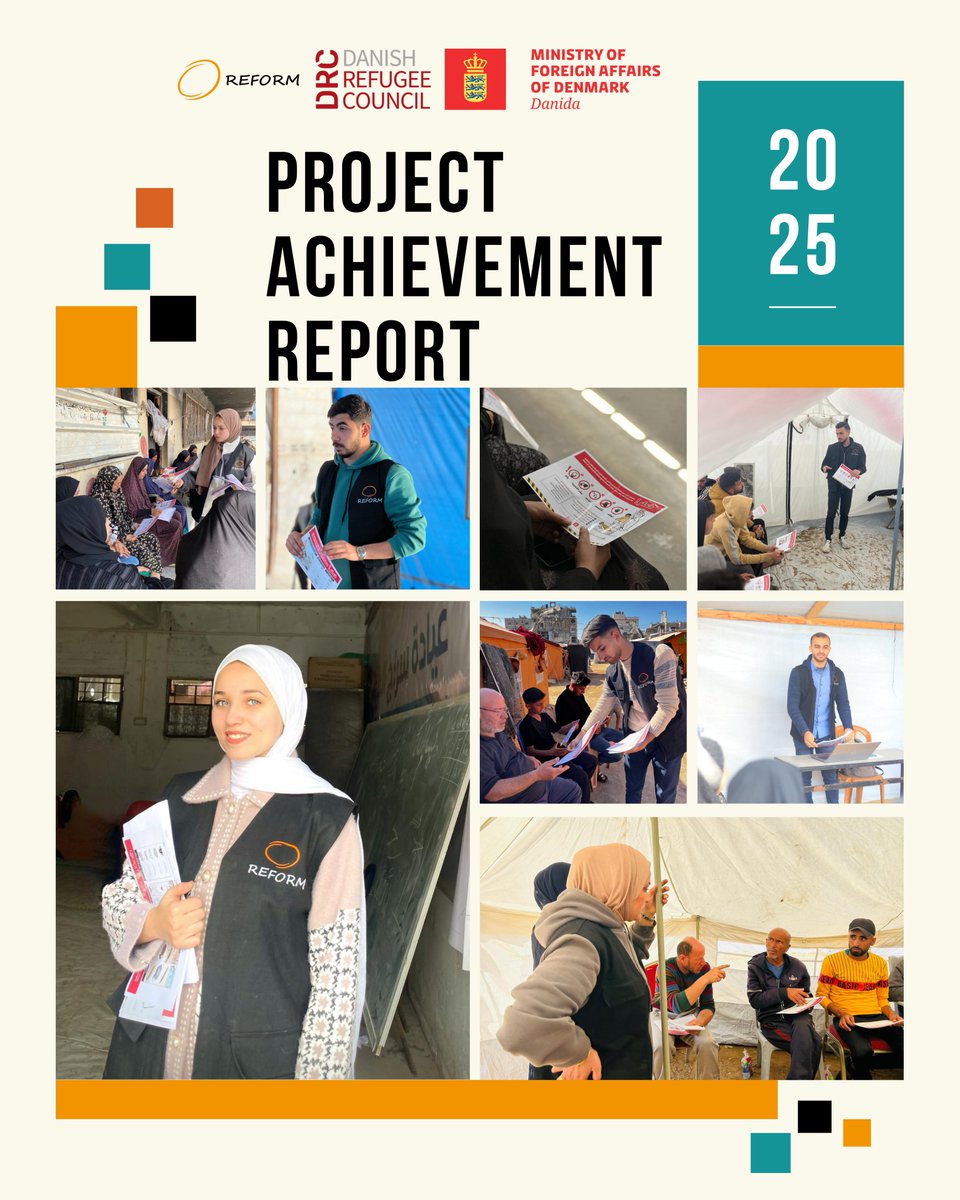 reform_ps's tweet image. Through Phase II of our “Provision of Life-saving Assistance in Gaza through EORE” project, we continued our mission to protect lives by raising awareness on the dangers of EO and promoting safer practices among affected communities 🤝🧡

@DRC_ngo 

#EORE #Gaza #ProtectLives