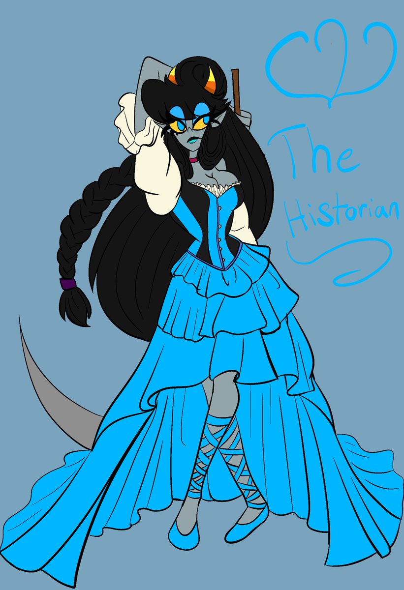 ShiloGrimm's tweet photo. Ancestor art OwO historian to wanderer the dualscars servant. 
#Homestuck #homestuckoc #homestuckfanart https://t.co/vz2kQSoGA4