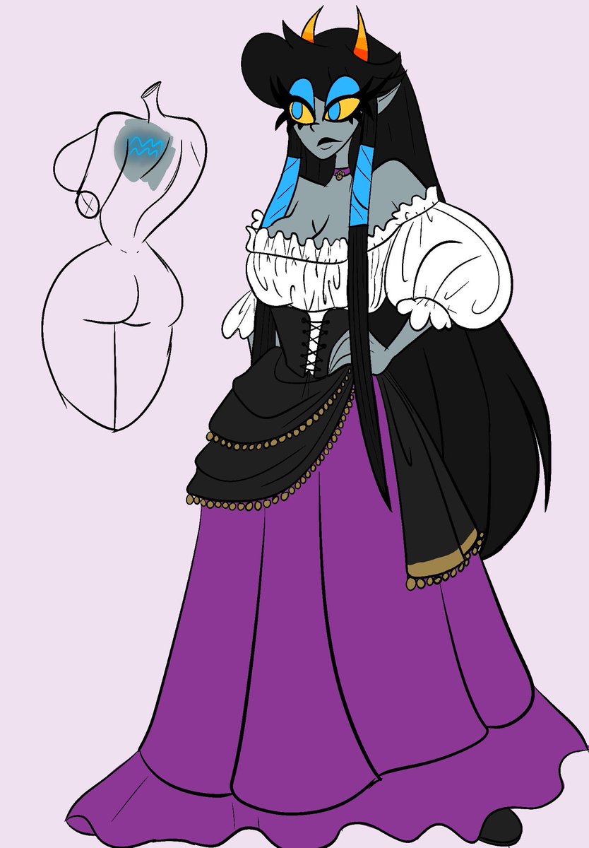ShiloGrimm's tweet photo. Ancestor art OwO historian to wanderer the dualscars servant. 
#Homestuck #homestuckoc #homestuckfanart https://t.co/vz2kQSoGA4