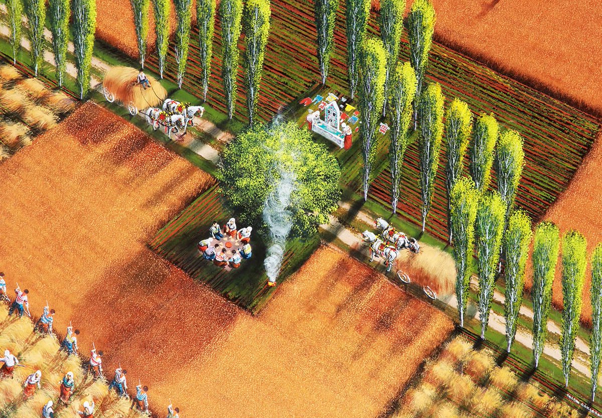 🎨Peyzaj, 2017 by Yalçın Gökçebağ
#painting