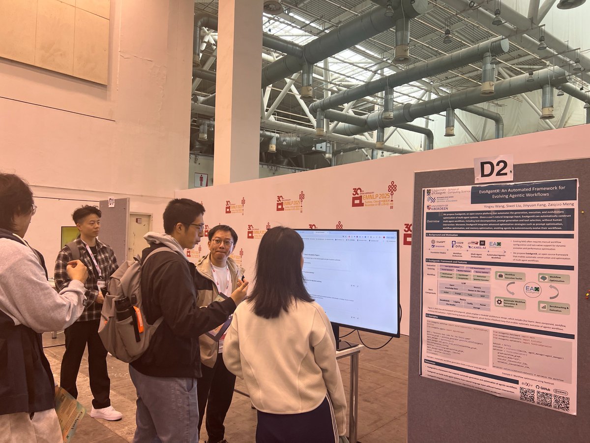 EvoAgentX tweet media