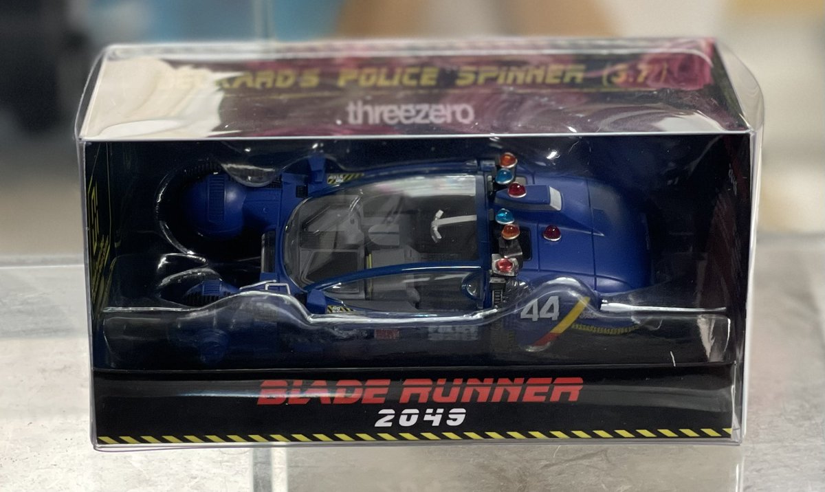 希少✳️ポリススピナー『ブレードランナー ファイナル・カット 購入特典 チョロQ』 Threezero の #ブレードランナー の #ポリススピナー、届いた