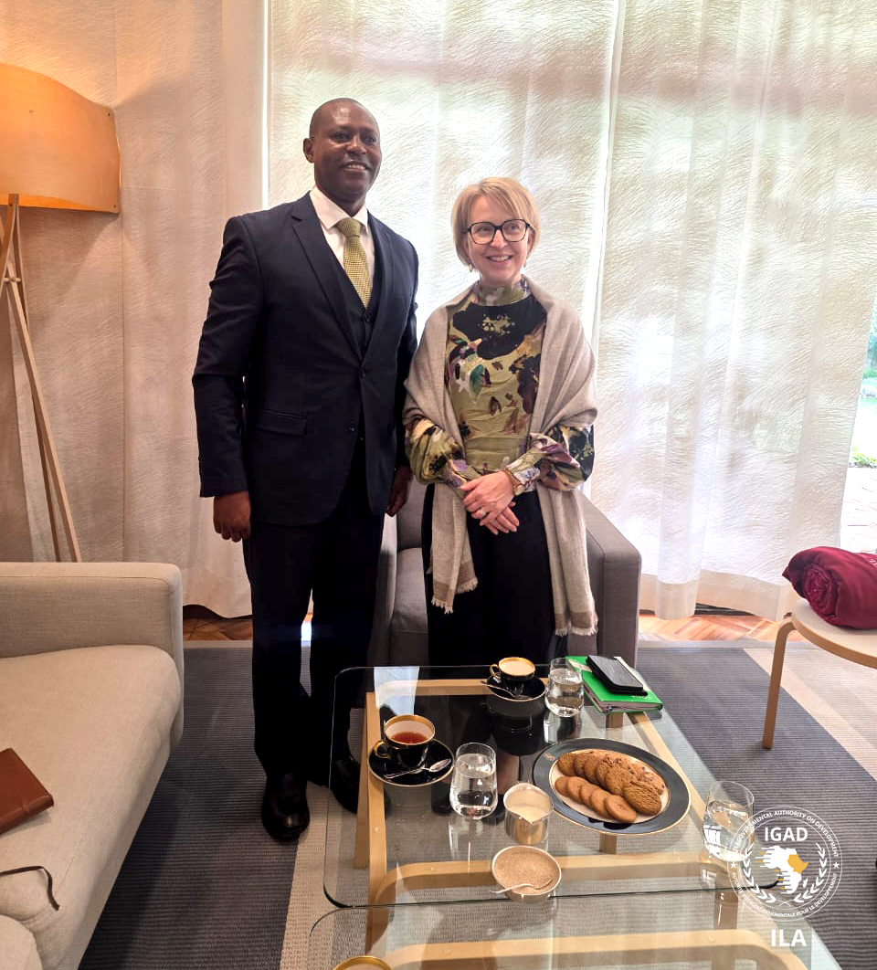 IGADLeadership's tweet photo. The IGAD Leadership Academy team, led by Director @DrKinyanjui, paid a courtesy call to the Ambassador of Finland to Kenya, H.E. Riina-Riikka Heikka. Discussions focused on areas of shared interest, particularly on the empowerment of young leaders to take up leadership responsibilities.
#LeadershipMatters #Youth4Leadership #IGADLeadership