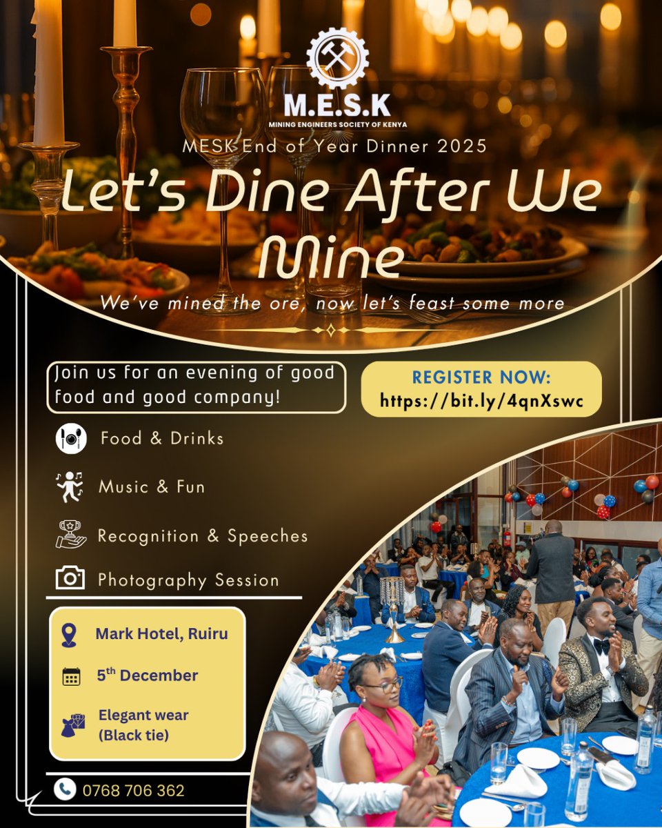 Mining Engineers Society of Kenya tweet media