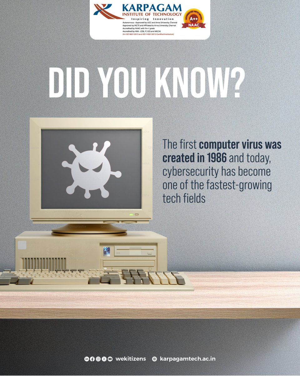 wekitizens's tweet image. For engineering students, this is a world full of opportunities, where innovation meets problem-solving, and every skill you build could help secure the digital future. 

#EngineeringFuture #EngineerYourFuture #KIT