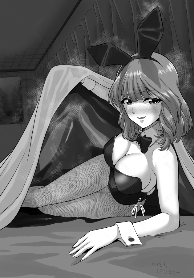 寒い夜はうさぎさんに温めてもらいましょう。 