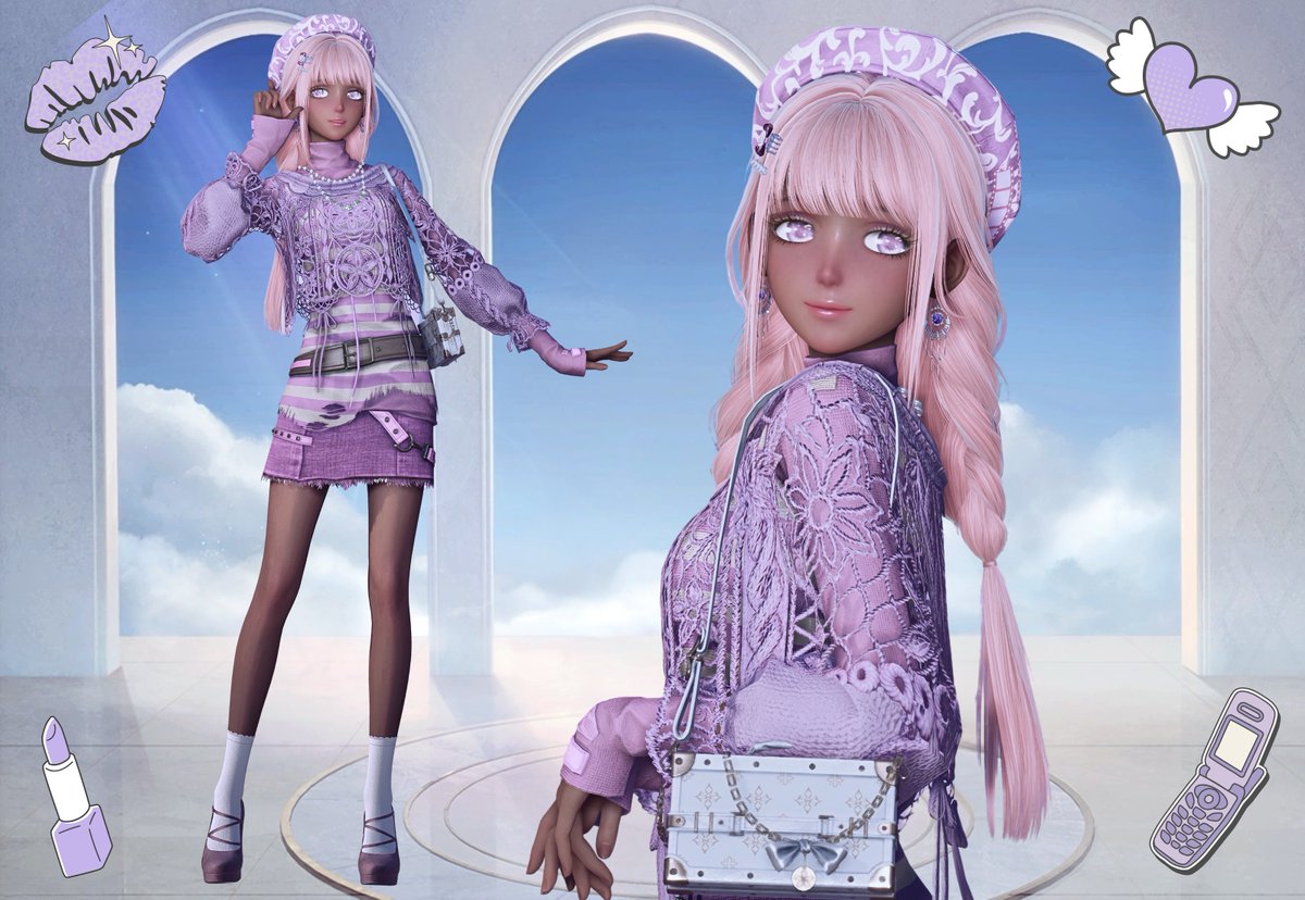 ☁️ Lilac Daydream ⋆˚࿔
☁️ Code: 72F589eSUww#
#InfinityNikki #InfinityNikkiTwt