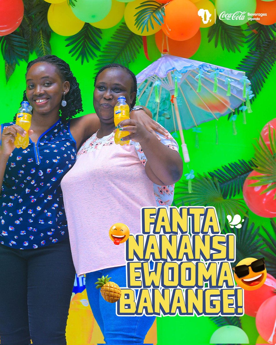 CocaColaBevUg's tweet image. It’s that time of the year when the vibes get brighter and guess who just joined the chat? Fanta Pineapple! 💛

#SunshineInEverySip
#FantapineappleFun
#RefreshUG
#CCBU