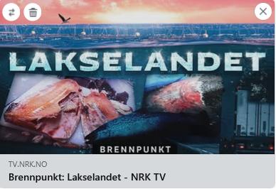 TheGAAIA's tweet image. Norwegian horror show exposed by @NRKno 
Next time you see cheap 'sustainably sourced' salmon on sale in @Tesco, @Asda and other supermarkets think again.  Norwegian salmon like Scottish salmon belongs in the bin not your shopping basket
Watch via tv.nrk.no/serie/brennpun…