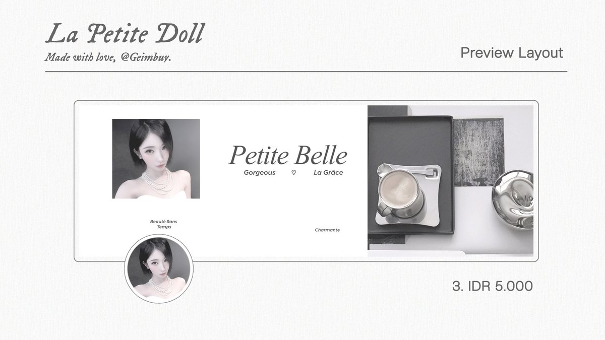 Geimbuy's tweet photo. ㅤㅤ
Help  repost,  thankyou  so  much.

Petite  Doll  Colection  :   3   Layout 
ready stock  Enami  Asa.  Price  on
pict.  DM   for    take,  xx.

—————   #zonauang  #zonaba  
ㅤㅤ https://t.co/MDZDyaLoYJ