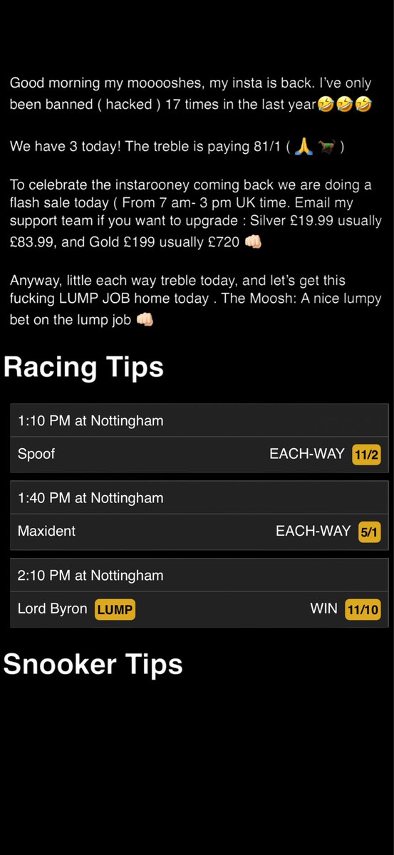 Dont join Moosh Tips tweet media