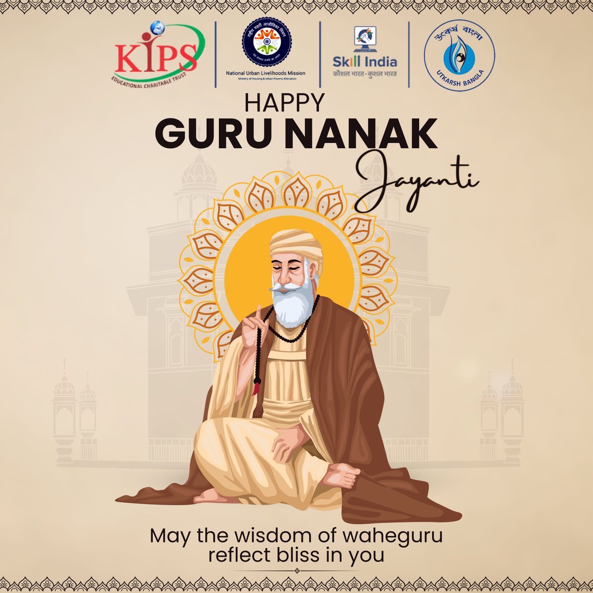 kipsskills's tweet photo. श्री गुरु नानक देव जी के प्रकाश पर्व की आप सभी को हार्दिक शुभकामनाएं🙏 

#Gurupurab 
#GuruNanakJayanti https://t.co/BHF7d5RPNk