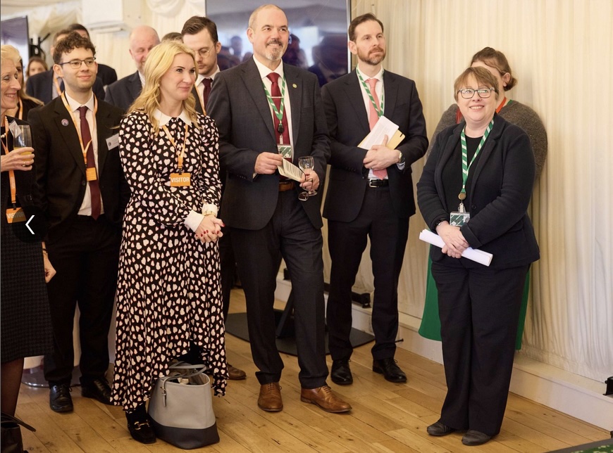 <a href="/HudaAmmori/">Huda Ammori</a> Georgia Pickering with Maria Eagle at DSEI
linkedin.com/company/cms-st…