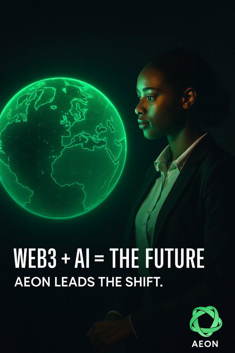 Stellamari65691's tweet photo. How Web3 is reshaping the digital world — and where @AEON_Community fits in.
In Web2, big platforms owned your data.
In Web3, you own it.
That shift changes everything — privacy, control, and value all return to the people.
#AEONCOMMUNITY #Web3 #DEFİ https://t.co/YdrbUNzMng