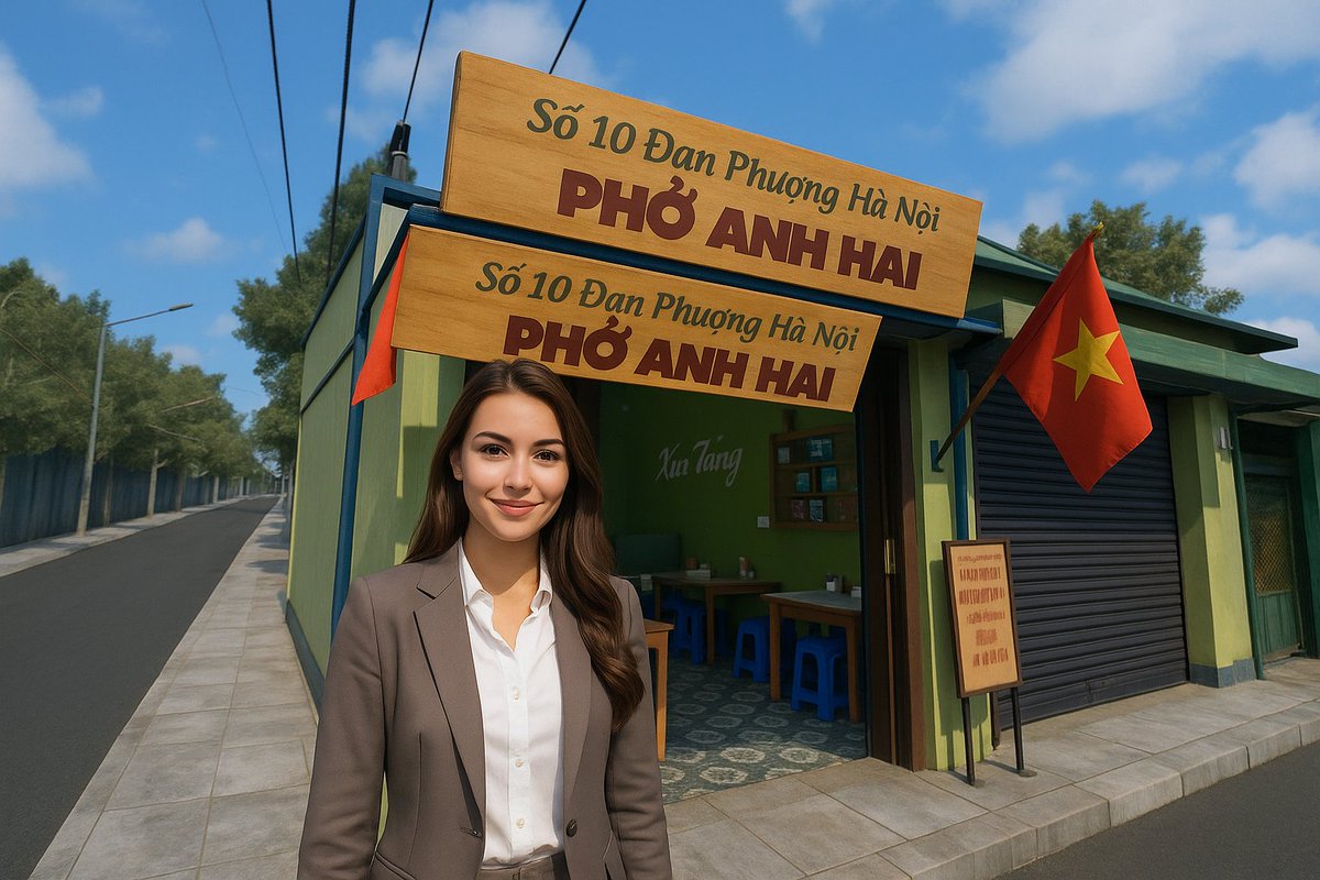 qode_world's tweet image. 𝗧𝗿𝗮𝗰𝘆’𝘀 𝗝𝗼𝘂𝗿𝗻𝗮𝗹: 𝗗𝗮𝘆 𝟭 𝗶𝗻 𝗩𝗶𝗲𝘁𝗻𝗮𝗺

This morning, I visited the newly popular pho restaurant in Hanoi.
I heard there’s another spot that’s about to become popular in HCMC, so I’ll be flying there tomorrow. Bye for now!
#Qode #Tracy #TracyJournal