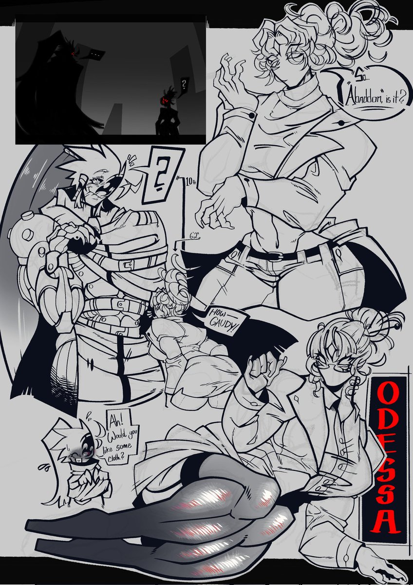 Go follow <a href="/HaleyJean_Tho/">✦ Arcaine ✦ 🟢</a> for more Odessa art or I'm going to do the thug shaker 
#oc #art