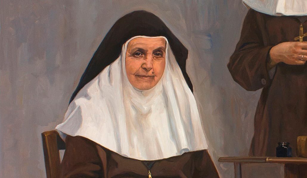 Hoy, 5 de noviembre, celebramos la fiesta de Santa Ángela de la Cruz.

"La alegría que la cruz del Evangelio nos grita
supiste con tu humildad hacerla vida en tu vida
Enséñanos a aprender tu oculta sabiduría
Ir con Jesús a la cruz, que la cruz sea nuestra guía."