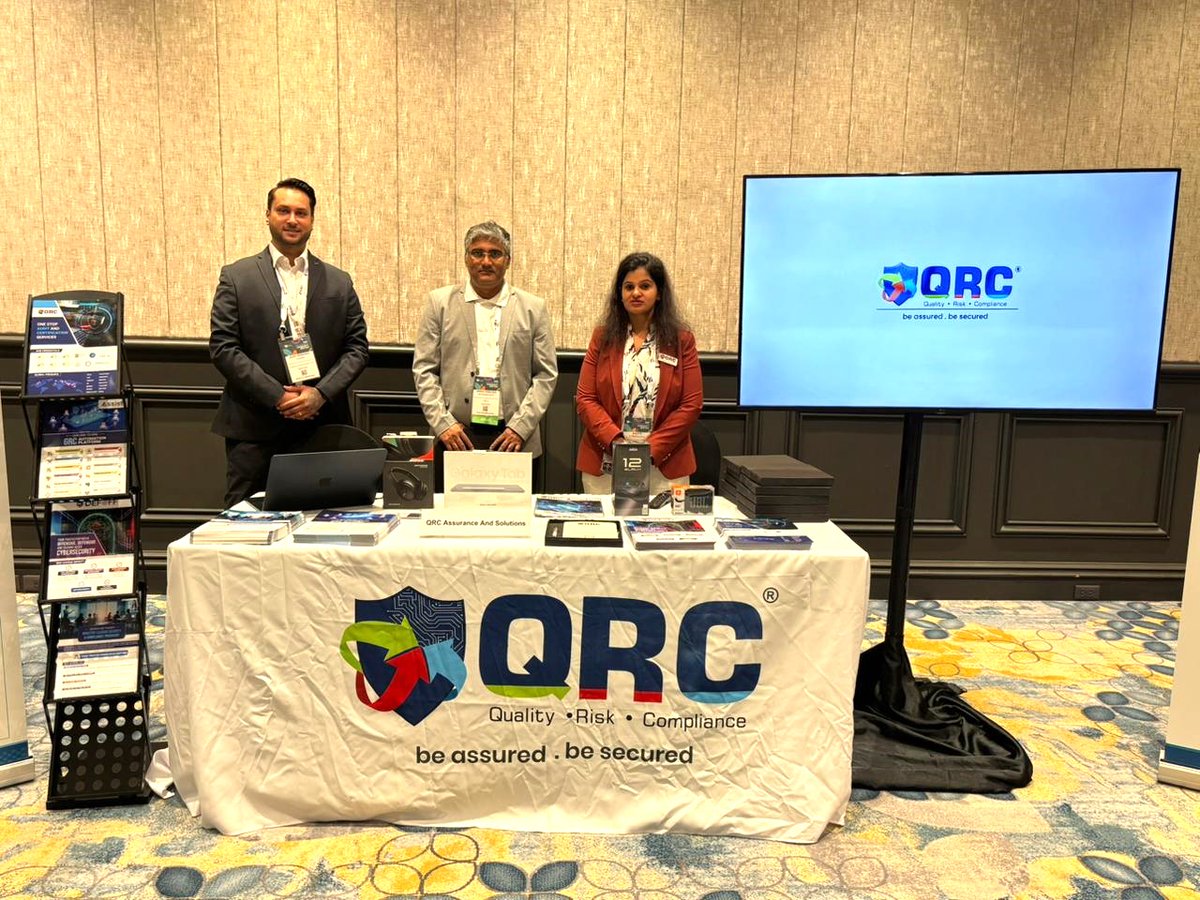 QRC_Assurance's tweet image. We are proud to be the Platinum Sponsor at the @PCISSC 2025 Asia-Pacific Community Meeting, happening today and tomorrow — 5th &amp;amp; 6th November 2025.

Meet our Directors and team of experts at Booth No. 14!

#QRCAssurance #PCIAPCM25 #cybersecurity #paymentsecurity #QRCinThailand