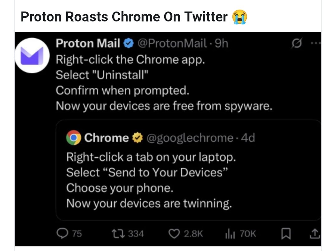 Today's funny #protonmail #CyberSecurity