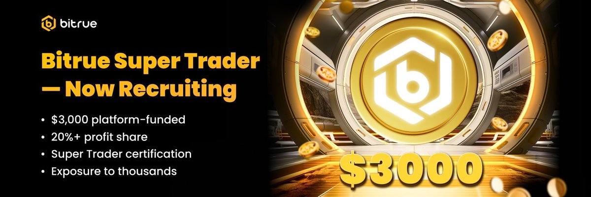 Market’s been rough — many traders got liquidated. 😓
If you trust your strategy, don’t let it fade.
Join Bitrue Copy Trading:
💰 Get $3,000 USDT funded
📈 Earn 20% profit share
🏆 Top traders get extra rewards &amp; exposure

DM me 👉 bitrue.com/copy-trading/t…