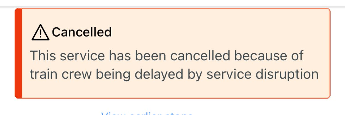 I swear to god scotrail just makes shit up at this point? Like bro how is it the exact same train cancelled every day