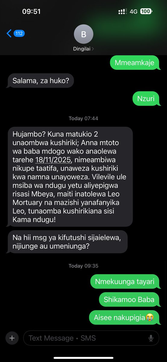 Nyie haya mambo yasikie kwa jirani💔💔💔nilipata taarifa za msiba nikawa siamini dah kumbe kweli kabisa😭😭
Moyo unauma sana 💔 
May His Soul Rest In Peace😭🤲🏼