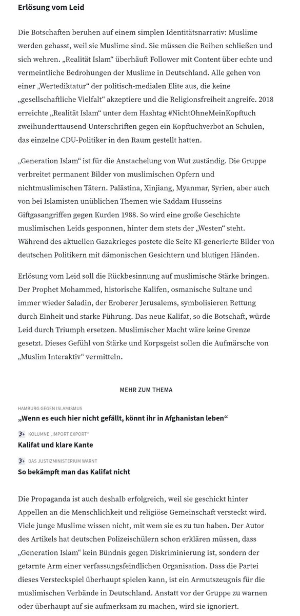 Zu diesem Anlass noch mal: Artikel in der FAZ zu diesem Thema von 2024