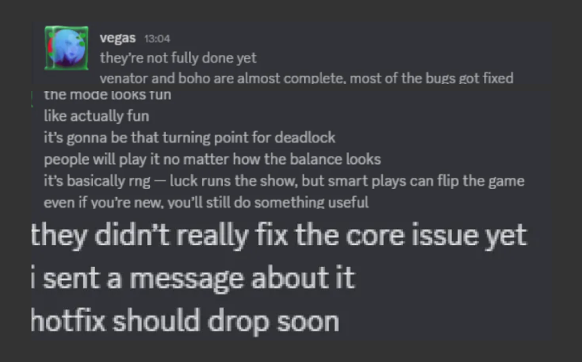 DEADLOCK PROJECT 8 tweet media