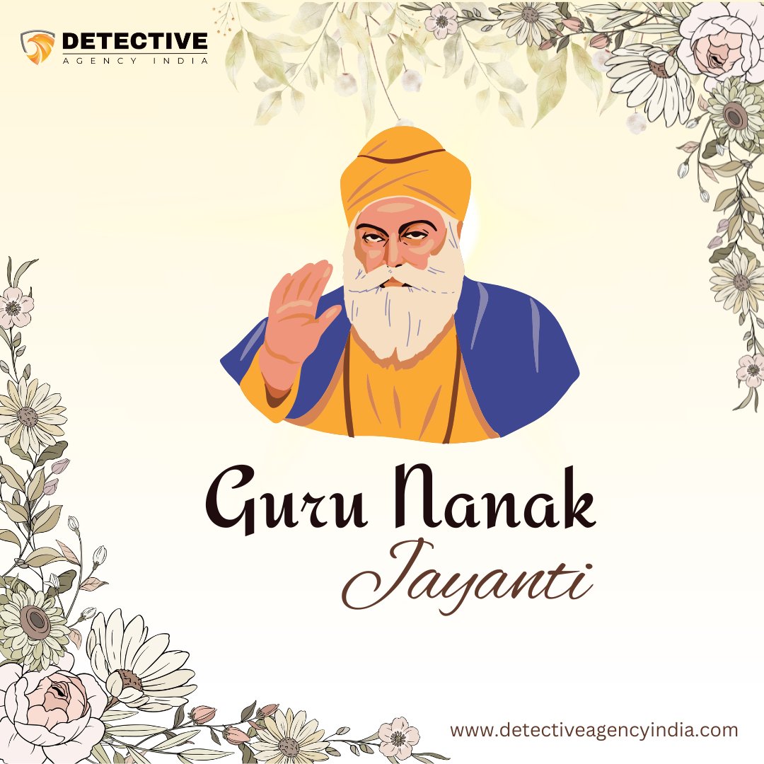 DIndia47737's tweet image. ✨ Happy Guru Nanak Jayanti! ✨

Honoring the divine teachings of Guru Nanak Dev Ji — truth, compassion &amp;amp; equality.

May his light guide us toward peace, kindness &amp;amp; unity. 🙏

🌼 Wishing everyone a blessed Guru Nanak Jayanti! 🌼

#GuruNanakJayanti #DetectivegencyIndia