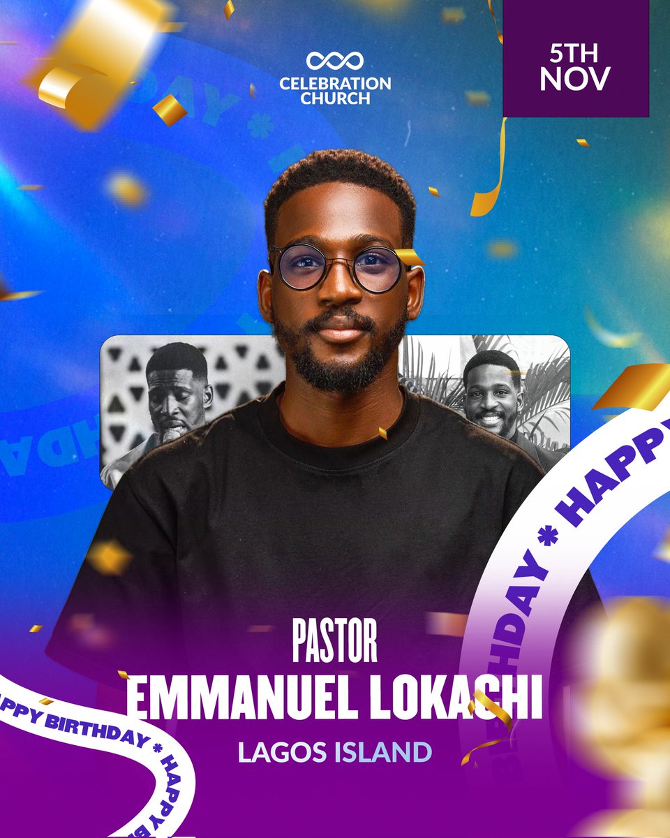 Happyyyy Birthdayyyyy, Pastor Lokachi <a href="/thelokachi/">Lokachi</a> 🥳🥳🥳

On your special day, we celebrate all that you are to us! Your heart for the Lord, your wisdom and kindness has impacted us in great ways.

We pray today that the Lord blesses all that concerns you and that this year