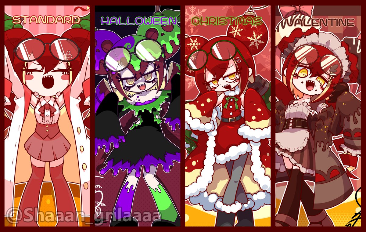 #いいリンゴの日 ...ですって?
果汁メラちゃんが黙っちゃいませんねぇ!🍎✨(再掲)