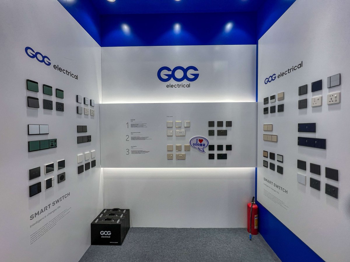 GOGELECTRICAL1's tweet image. 🌟 GOG shines at the 138th Canton Fair! Showcasing switches, sockets &amp;amp; smart solutions, we connected with global B2B partners for future collaborations.

📩 info@china-gog.com

🔗 gog-elec.com

#genoelectrical #gogelec #b2b #innovation